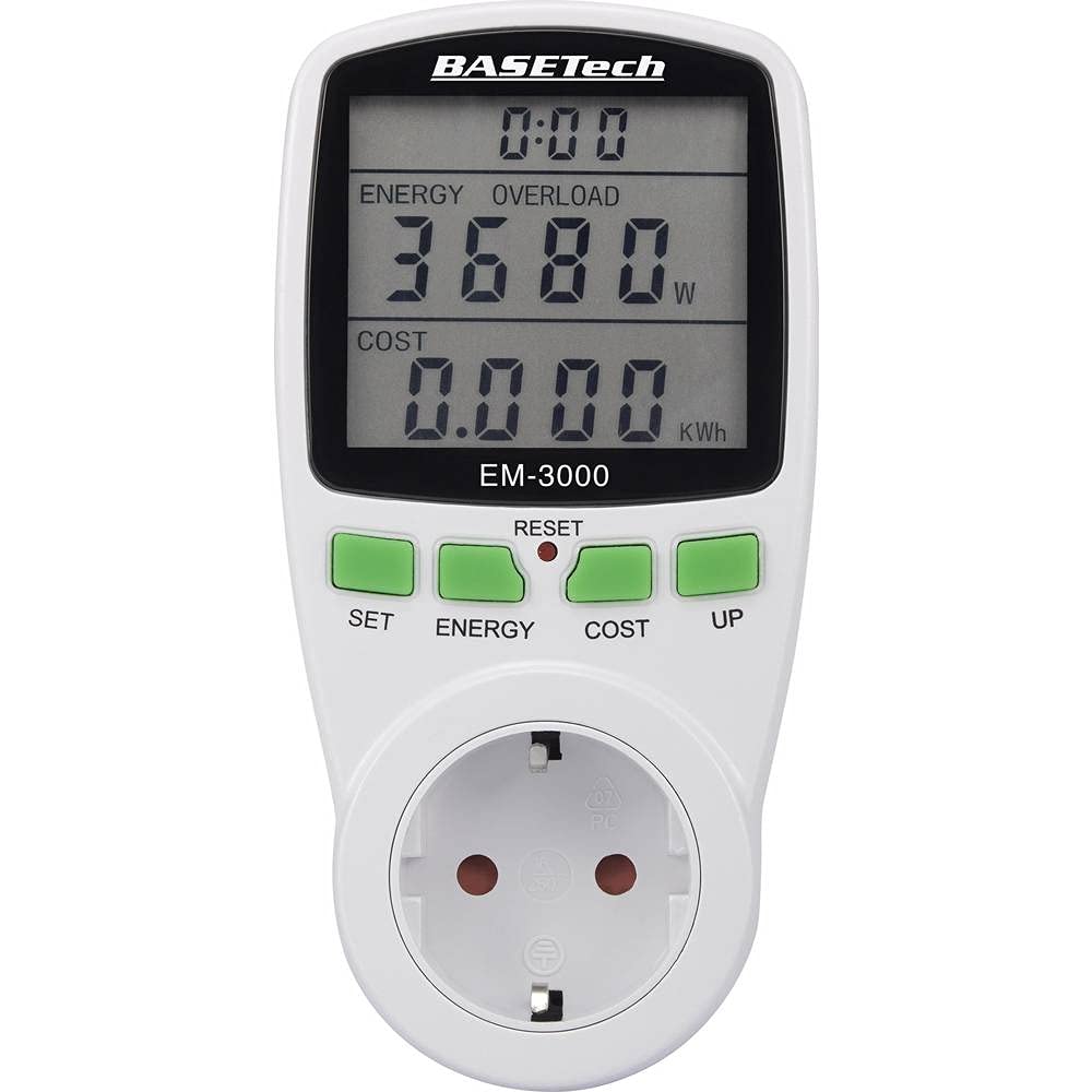 BasetechEM-3000 Energy Cost Meter Cost Forecast, BT-1611632