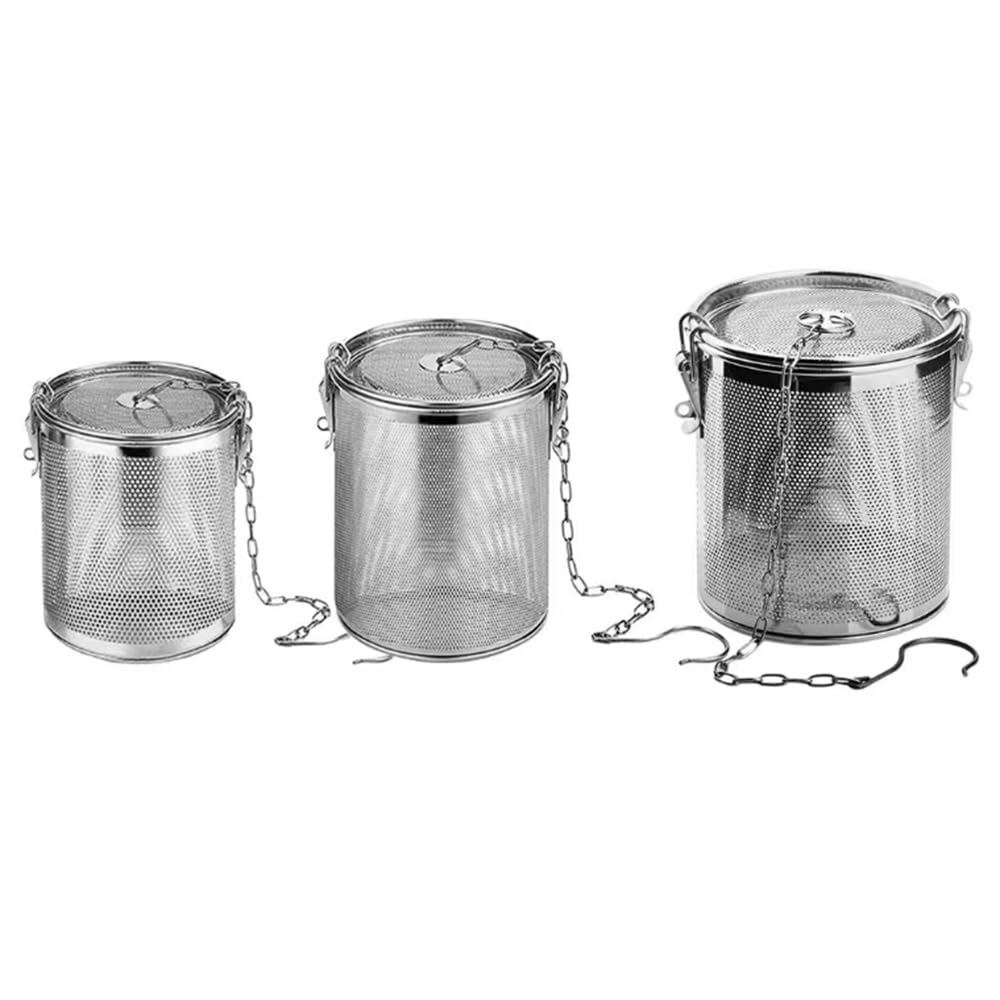 Tee-Ei aus Edelstahl mit feinem Netz für Gewürze, ideal für Tee, Kräuter, Suppe, Gewürze und Kaffee, Küchenwerkzeug zum Kochen, 1 Stück (1,3 l)