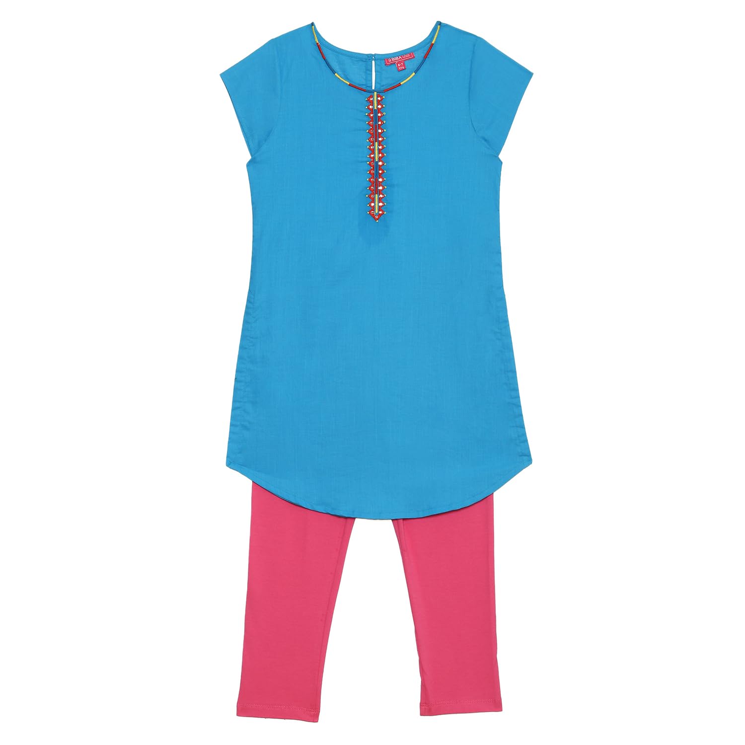 BIBAGirls Kurta Suit Set