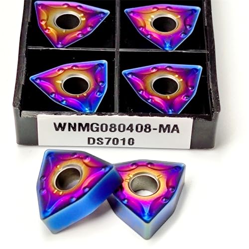 Herramientas de torneado WNMG080408 WNMG080404 WNMG080412 CNC 10pzs miniatura 2