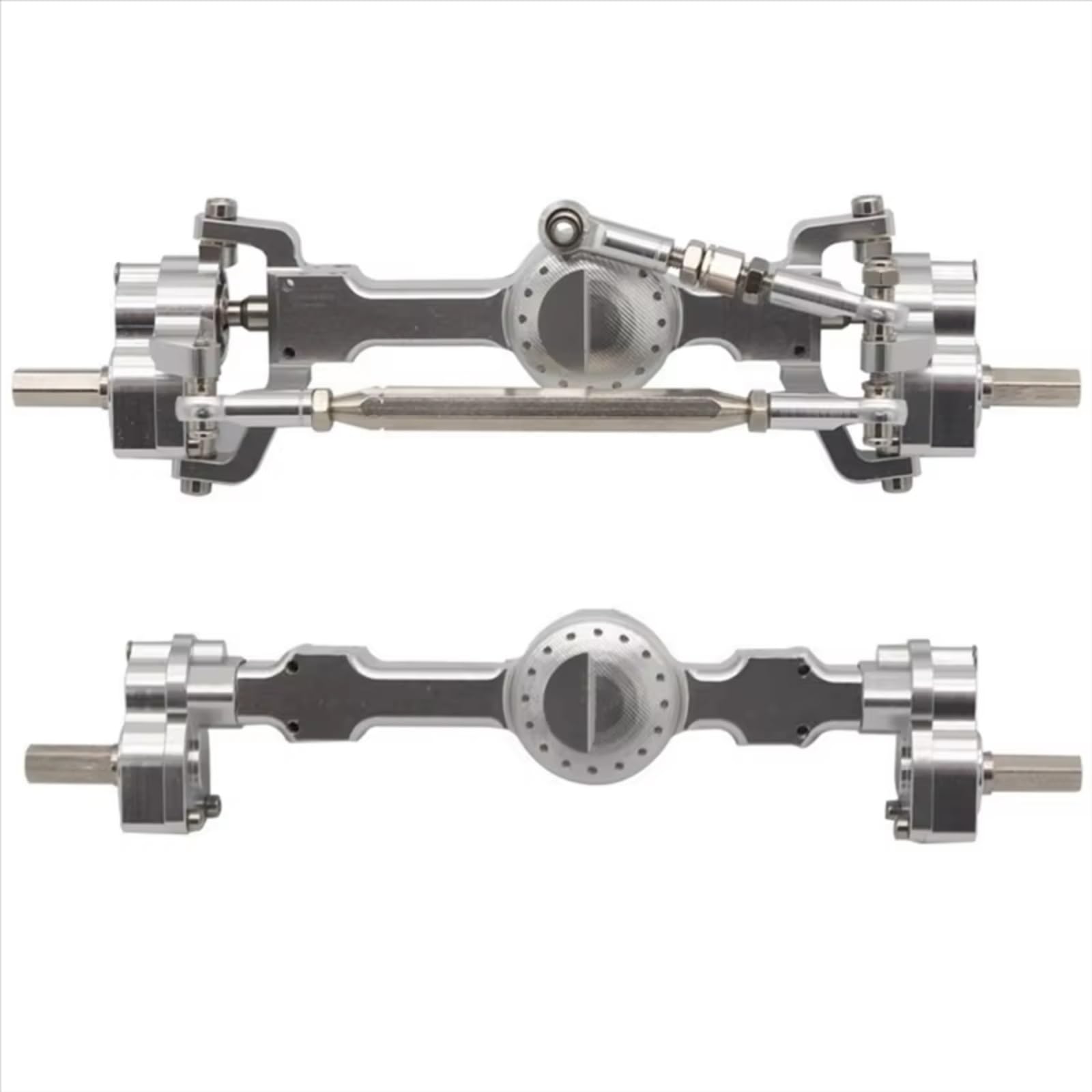 Compatibile Con MN D90 D91 D99 D99S Per MN99S Per MN98 MN90 1/12 Parti Di Aggiornamento Per Auto RC, Assi Portali Anteriori E Posteriori In Metallo CNC Accessori