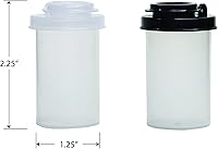 Vista 5 de BRAZZA Salero y pimentero, a prueba de humedad, sin BPA y hermético (2 pequeños)