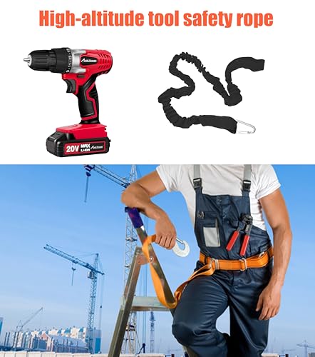 DEIHAALEN 55 Inch(140cm) Stretchable Kayak Paddle Leash, Kayak Rod Leash, Stretchable Coiled Lanyard Leash Kayak Accessories, Paddle Holder Tool Lanyard for Kayak and SUP Paddles