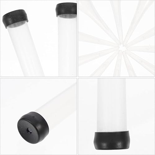 Miniatura 4 de 50 tubos de agua florales con púas de anclaje, tubo de nutrición de flores de plástico, tallos de flores, tubos de agua para flores frescas