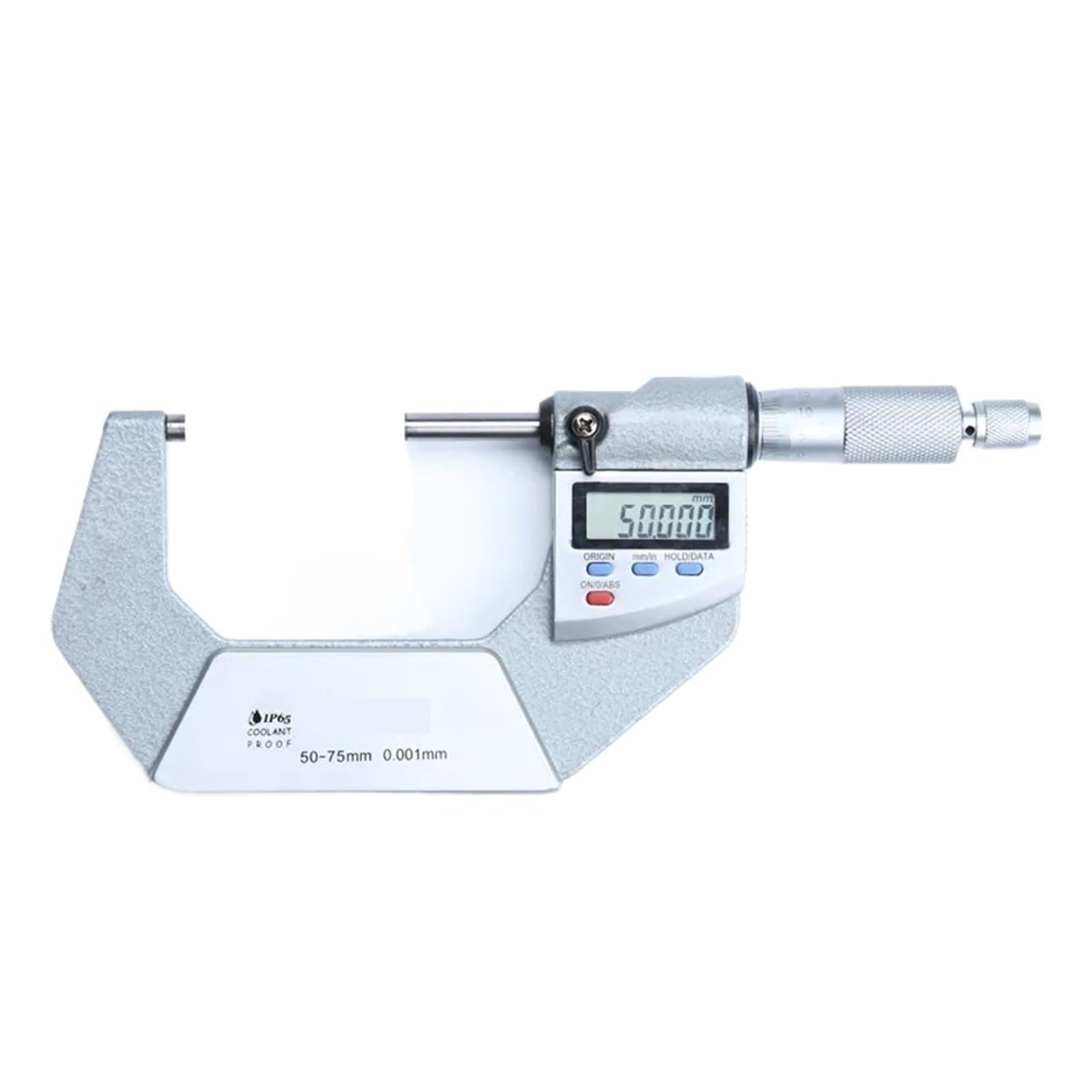 75-100mm 0.001mm IP65 Mikrometr Elektryczny 50-75mm Przenośny Cyfrowy Suwmiarka Miernik Grubości(50-75mm)