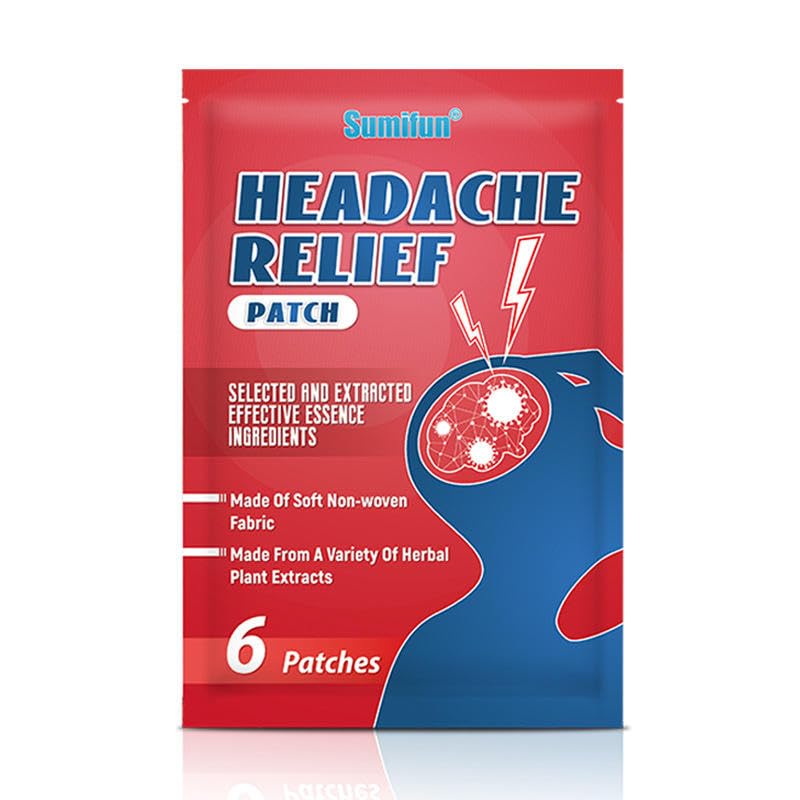 Headache Relief Patches I Instant & Long lasting Relief in Headache Pains I 6 Patches-image-30