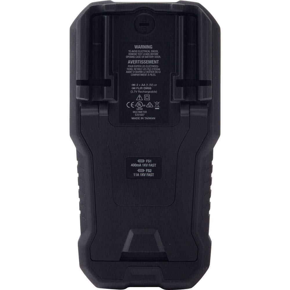 Flir DM66 Multimetro True RMS con Modalità VFD, Senza Contatto