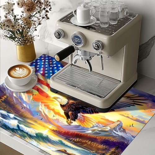 Image of HOMETITUTE American Eagle Stove Top Cover 28x20 Heat Resistant Protector