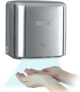 Amazon.com: Automatic Hand Dryer Automatic Hand Dryer Hot-Cold Sensor ...