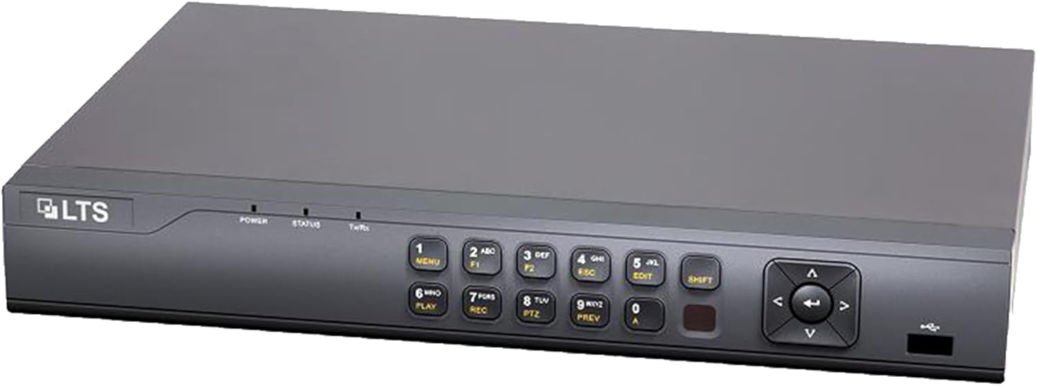 LTS LTD8316K-ET-4TB, Professional Level 16 Channel HD-TVI DVR, 1U, SATA up to 16TB, 4TB Pre-Installed Storage
