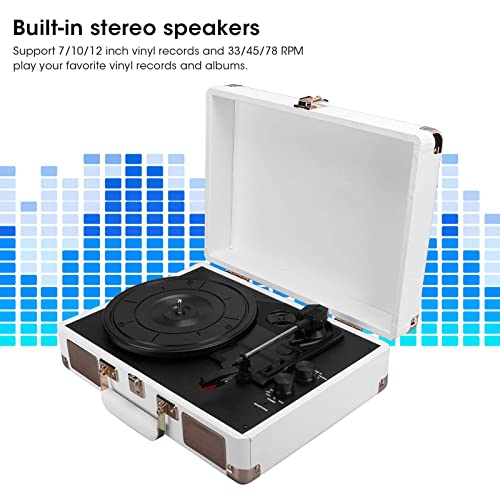 Tourne-Disque en Vinyle, Platine phonographe Portable Vintage Bluetooth 33/45/78 TR/Min 100/u2011 Prend en Charge Les… - Les Beatles, Paul McCartney, John Lennon, RIngo Starr, George Harrison Tourne-Disque en Vinyle, Platine phonographe Portable Vintage Bluetooth 33/45/78 TR/Min 100/u2011 Prend en Charge Les… – Image 6