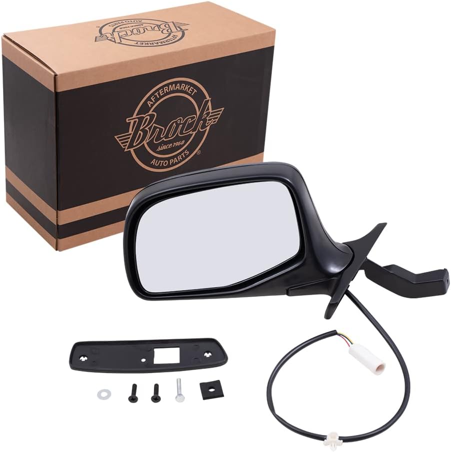 Power Mirror for 1992-1996 Bronco Paddle Type for 1992-1996 F-150 for 1992-1997 F-250 for 1992-1997 F-350 F7TZ17682BAA Left FO1321124