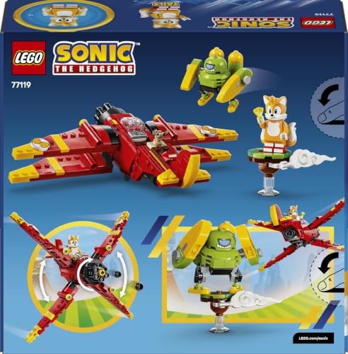LEGO Sonic The Hedgehog : Le Tornado-1 de Tails 77119