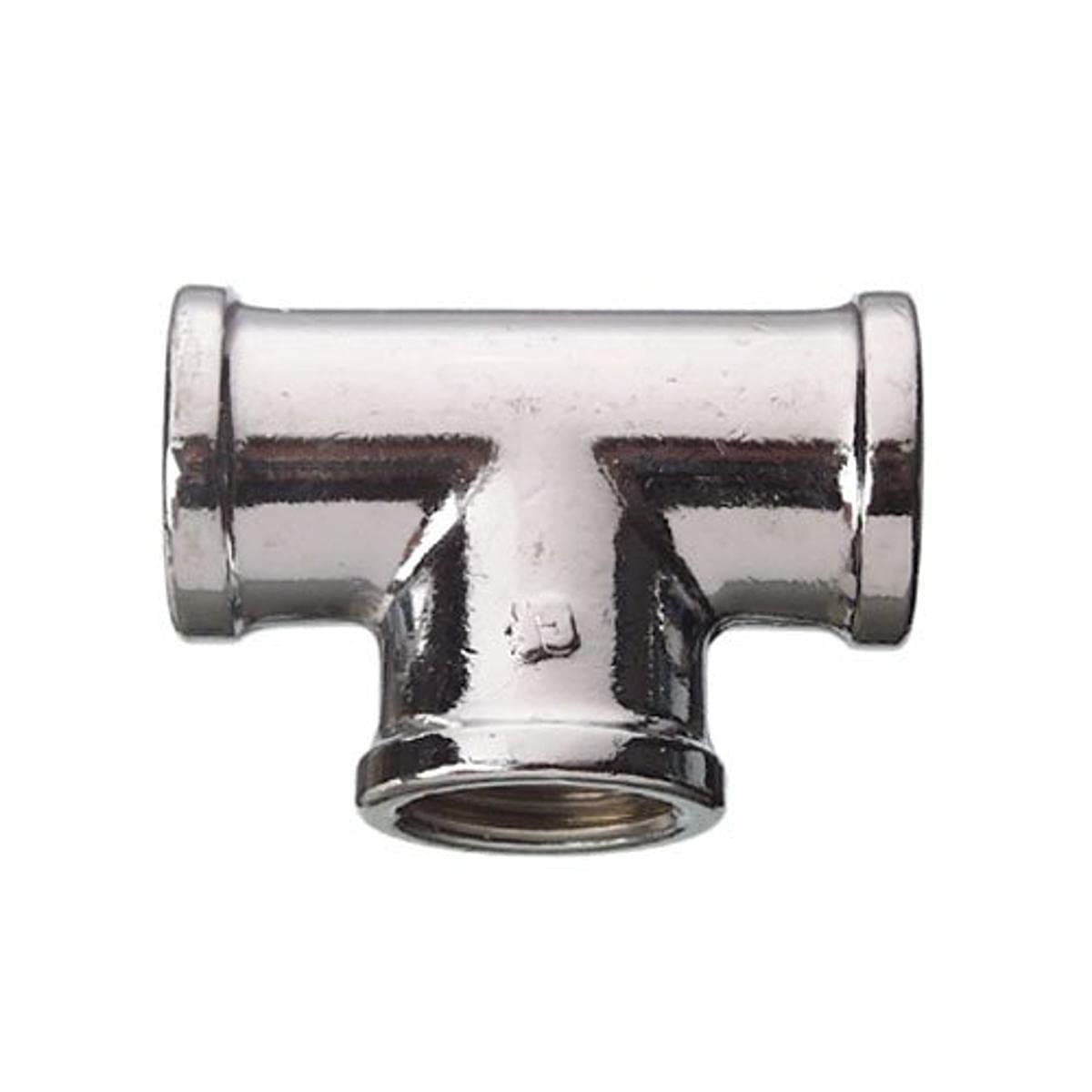 Cornat Chrome Tec386201 1/2-Inch Brass T-Piece