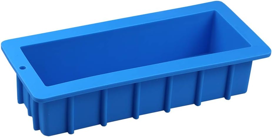 Loaf Soap Making Molds 50oz Silicone Rectangular Mould Supplies for Handmade DIY Soap