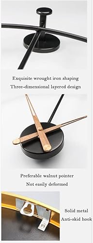 Miniatura 3 de Lámpara de pared decorativa con luz LED estilo chino nueve peces colgante de pared pintura decorativa reloj que brilla en la oscuridad para sala de