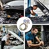 AC Gauges R134a – Car Air Conditioning Recharge Kit with Hose, R134a R22 R410a R12 Compatible Refrigerant Gauge Tool, Automotive AC Charging Hose for Air Conditioning Maintenance, Easy Car Accesso #3