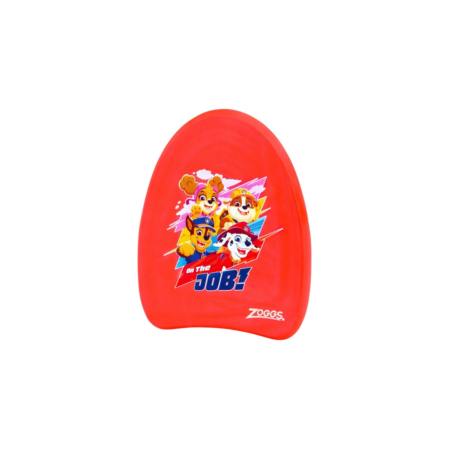 Zoggs Paw Patrol Mini Kickboard for Kids, Swimming Training Aid Pool Exercise Equipment, Float for Swim Training Beginner, Learn to Swim, Red