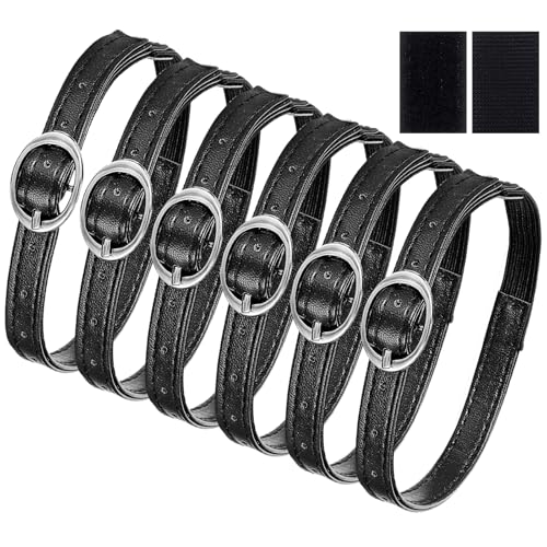 Wanmu 3 Pairs Elastic Ankle Straps for Heels & Shoes