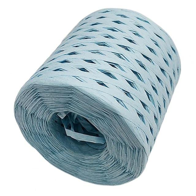 DINGDE Great Raffia Yarn Exquisite Portable Paper Yarn Baking Packaging Belt Rope Raffia Ribbon Raffia Straw Paper 1 Roll