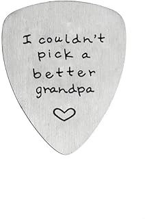 Grandpa Gifts I Couldn’t Pick A Better Grandpa & Best Grandpa Guitar Picks For Men Musicians Musical Gifts (I couldn't pick a better grandpa #1)