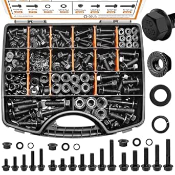Metric Grease Nipple Assortment 110PCS M6X1 M8X1.25 M10X1.5 Galvanized Steel Grease Fitting Auto - View #6