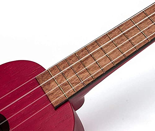 Ukulele Hawaii Guitar Musical Instruments for Beginners 21 inch Acoustic Ukulele 4-String Piano (Color : Red) (Red) - Les Beatles, Paul McCartney, John Lennon, RIngo Starr, George Harrison Ukulele Hawaii Guitar Musical Instruments for Beginners 21 inch Acoustic Ukulele 4-String Piano (Color : Red) (Red) – Image 4