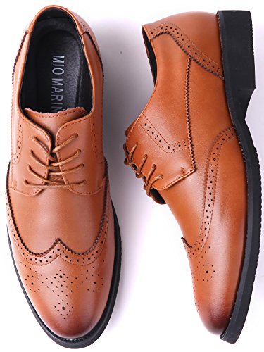 Image of Marino Oxford Dress Shoes for Men - Formal Leather Mens Shoes