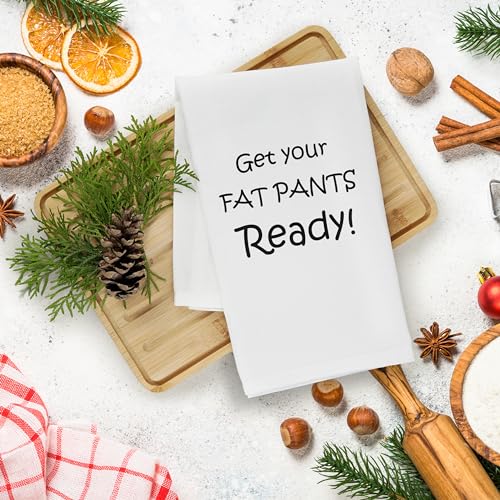Decorative Kitchen Towels - Funny Kitchen Towels with Sayings, Tea Towels For Kitchen, Funny Dish Towels, Perfect for Housewarming Gift Christmas Mothers Day Birthday (Funny Sayings)
