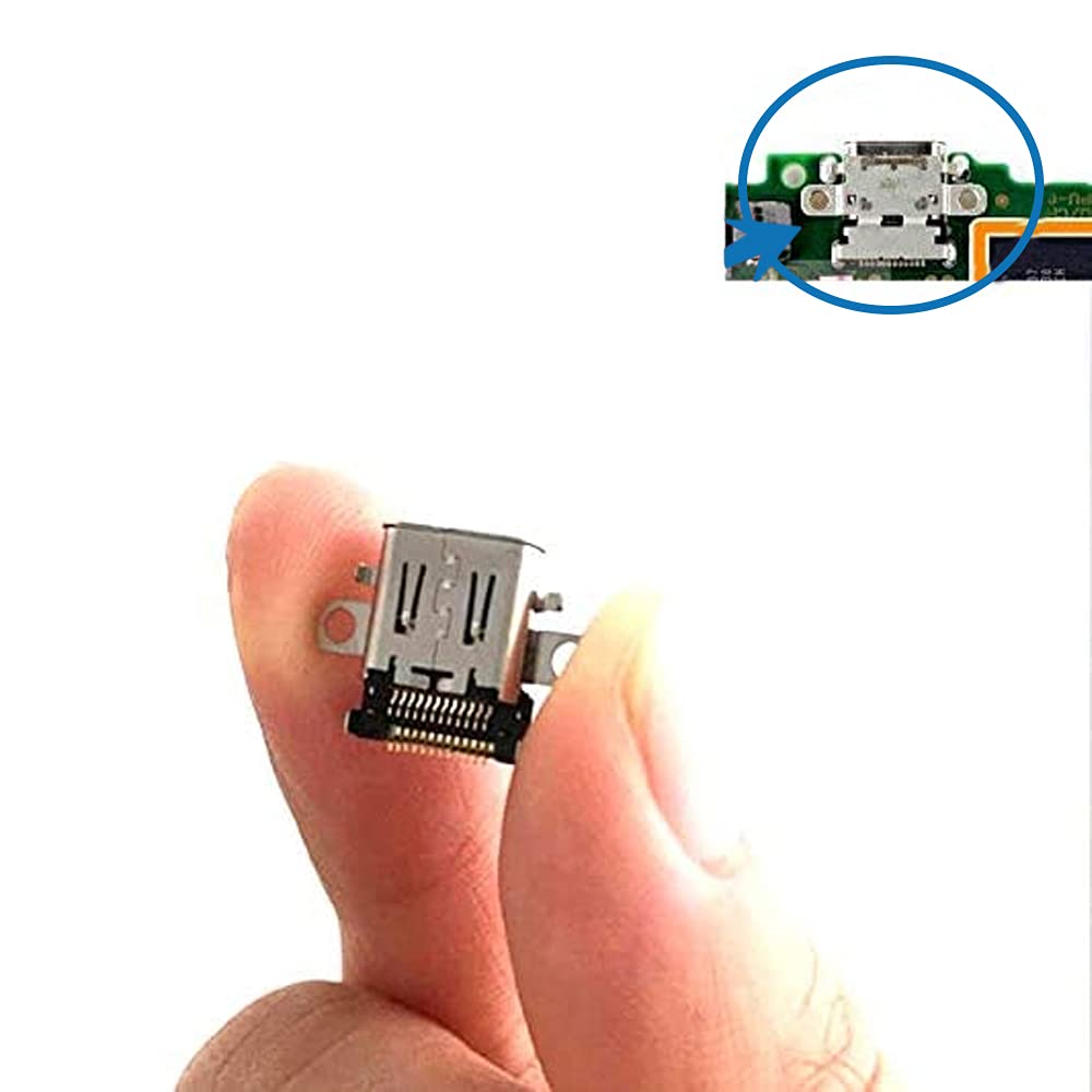 MMOBIEL Conector de Carga USB Tipo C Hembra Compatible con Nintendo Switch de Repuesto Hembra