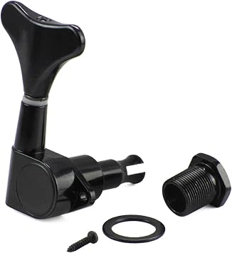 Bass Tuning Peg Electric Bass Opened Machine Head Knobs Bass String Turner for 4 String Bass Guitar Bass Right/Left