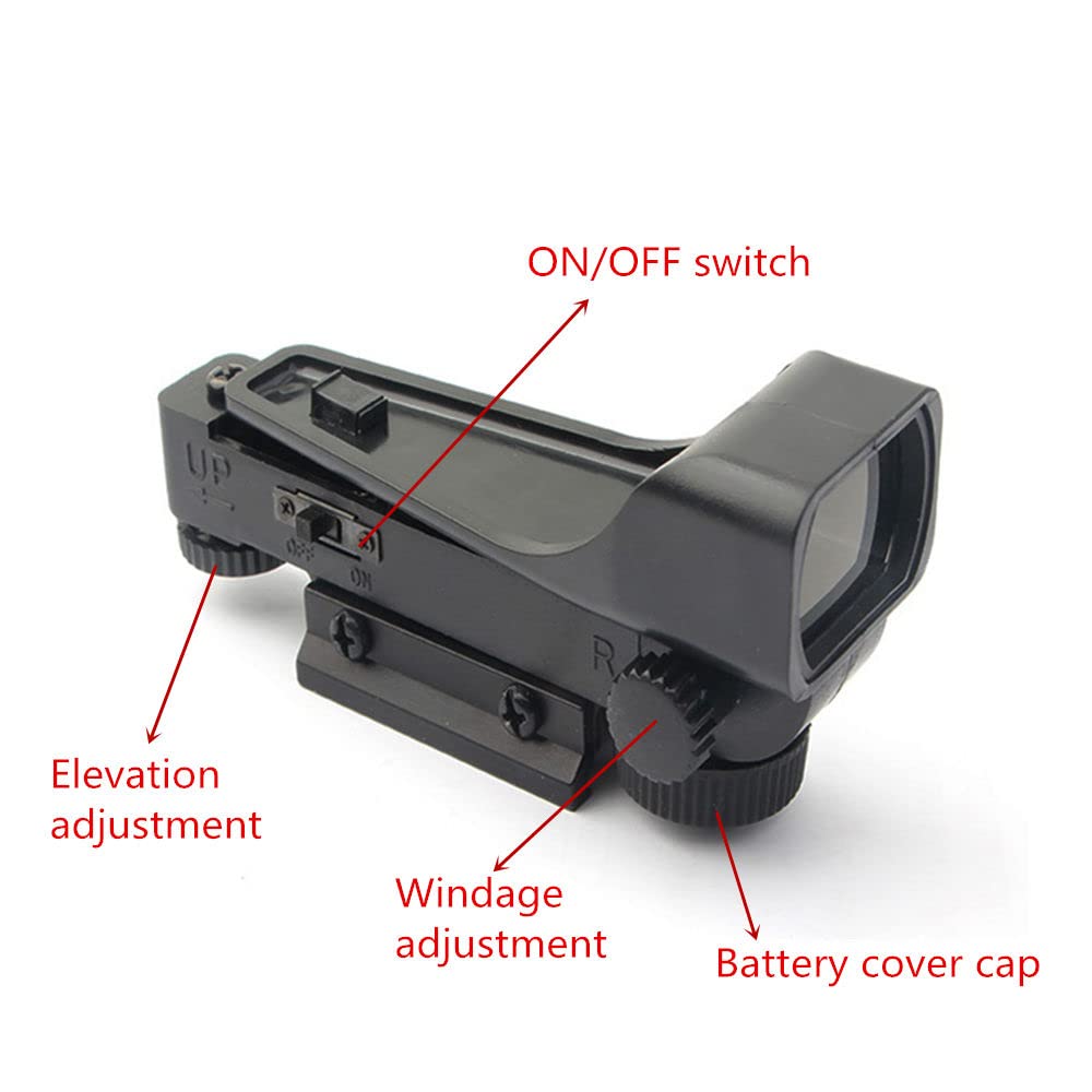 Amazon.co.jp: ProWildGear プラスチック光学レッドドットサイトリ