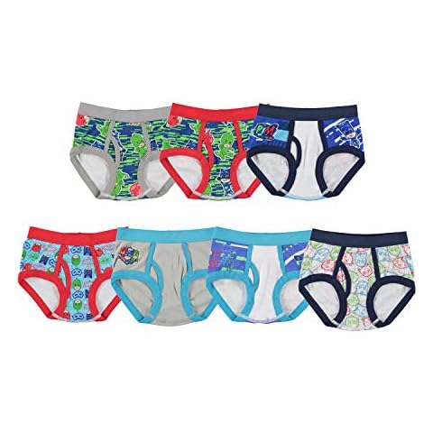 PJ Masks 7-Pack Boys' Underwear Briefs Cover
