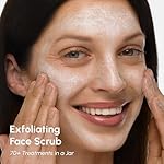 MAREE Face Exfoliator — Microdermabrasion Facial Scrub & Exfoliating Face Wash for Women — Collagen & Glycolic Acid — Gentle Scrub and Exfoliant — Men Exfoliating Scrubber — Exfoliante Facial Cleanser - Image 2