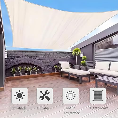 Filet d'ombrage polyvalent avec œillets toile de protection balcon - 7