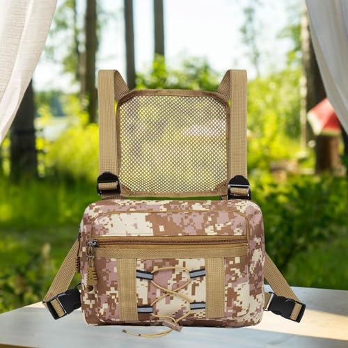 Porta binoculares con bolsillo para accesorios estuche impermeable amarillo 6