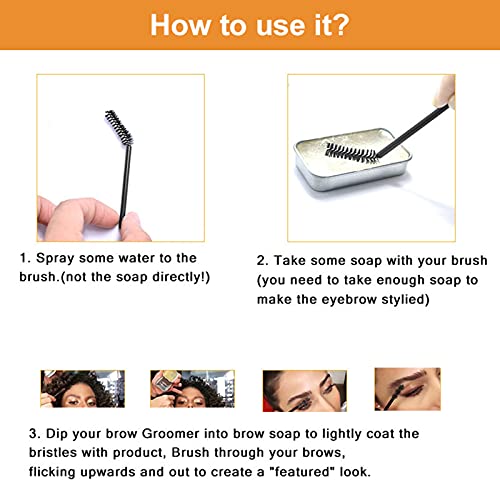 Sapone per Sopracciglia, Gel Fissante per