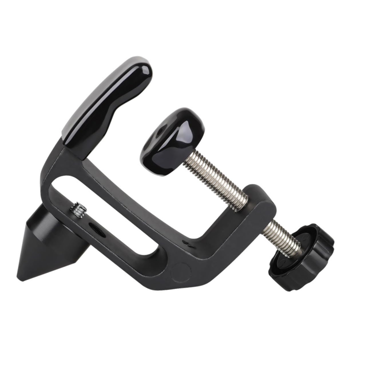 Soporte Práctico para Clarinete Abrazadera Multifuncional de Abs y Metal, Soporte Cónico para Corcho de Clarinete, Adecuado para Fotografía y Mantenimiento