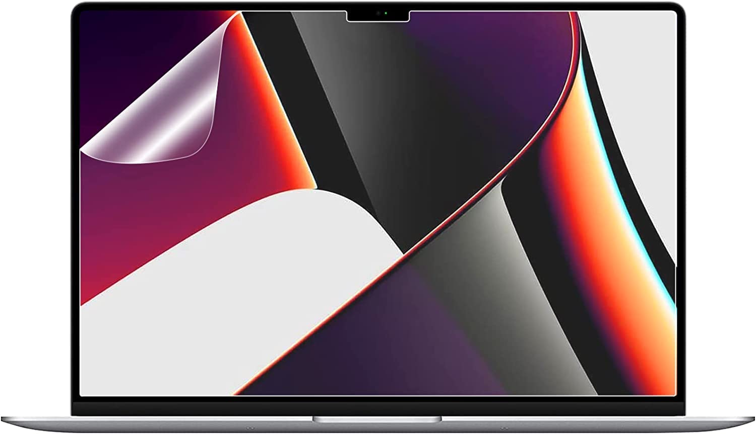 OJOS Screen Protector for 2019 MacBook Pro (16-inch, with Thunderbolt 3 Ports), Model A2141, with Touch Bar, HD Clear Protective Film with Hydrophobic Oleophobic Coating