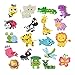 GLCS GLAUCUS 18 Piezas 5D Diamante Stickers Kits de Pintura de Diamantes para Niños Mosaicos Dibujo de Diamantes Pegatinas Dotz Pintar Kit de Manualidades-Animales