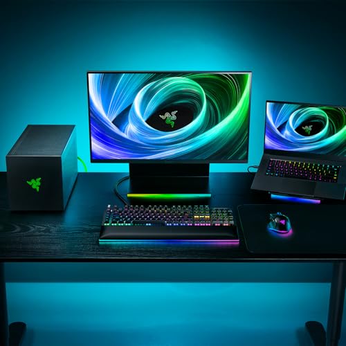 Razer Core X V2 - Boîtier Graphique Externe pour Ordinateurs Portables Thunderbolt - Thunderbolt 5 Nouvelle génération - Châssis en Acier ventilé - Supporte Cartes Graphiques PCIe | Noir