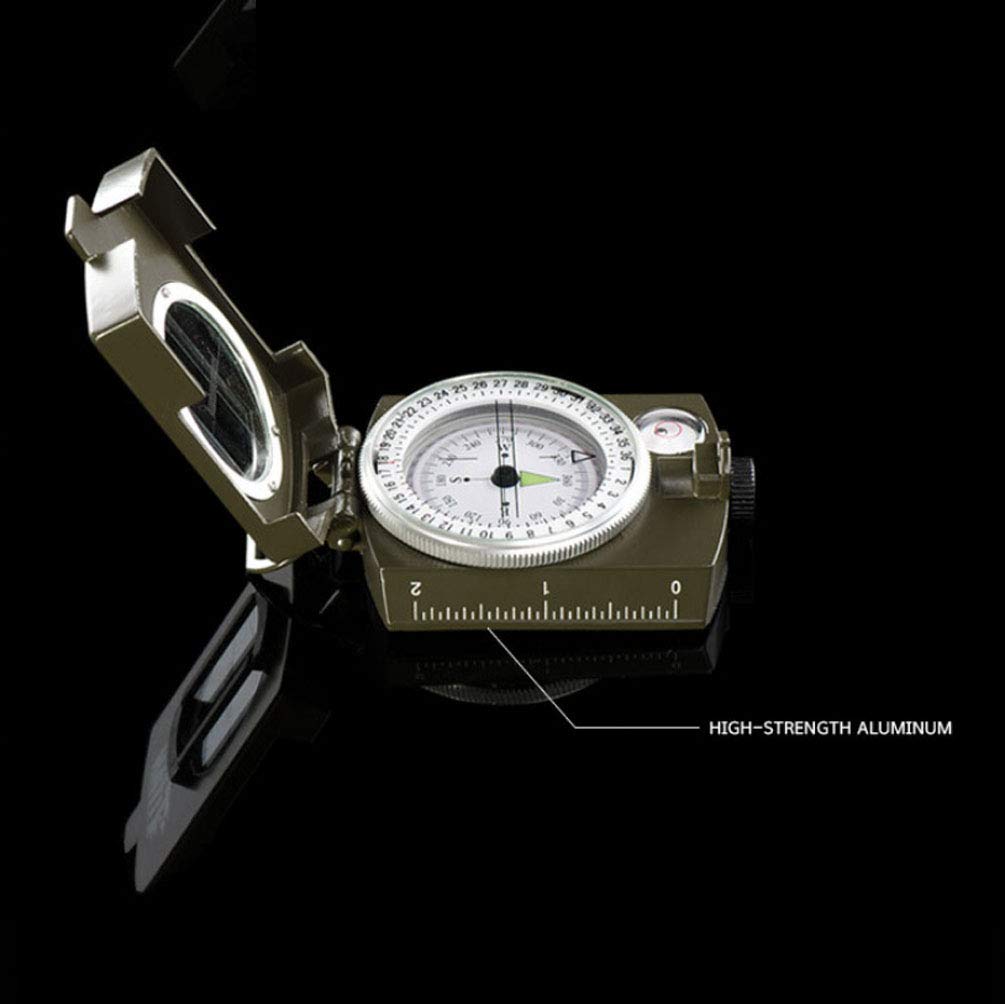 Beau Boussole Pliable, Outils De Boussole De Navigation Extérieure Portables, pour Le Camping, La Randonnée Et d'autres Activités De Plein Air Durable