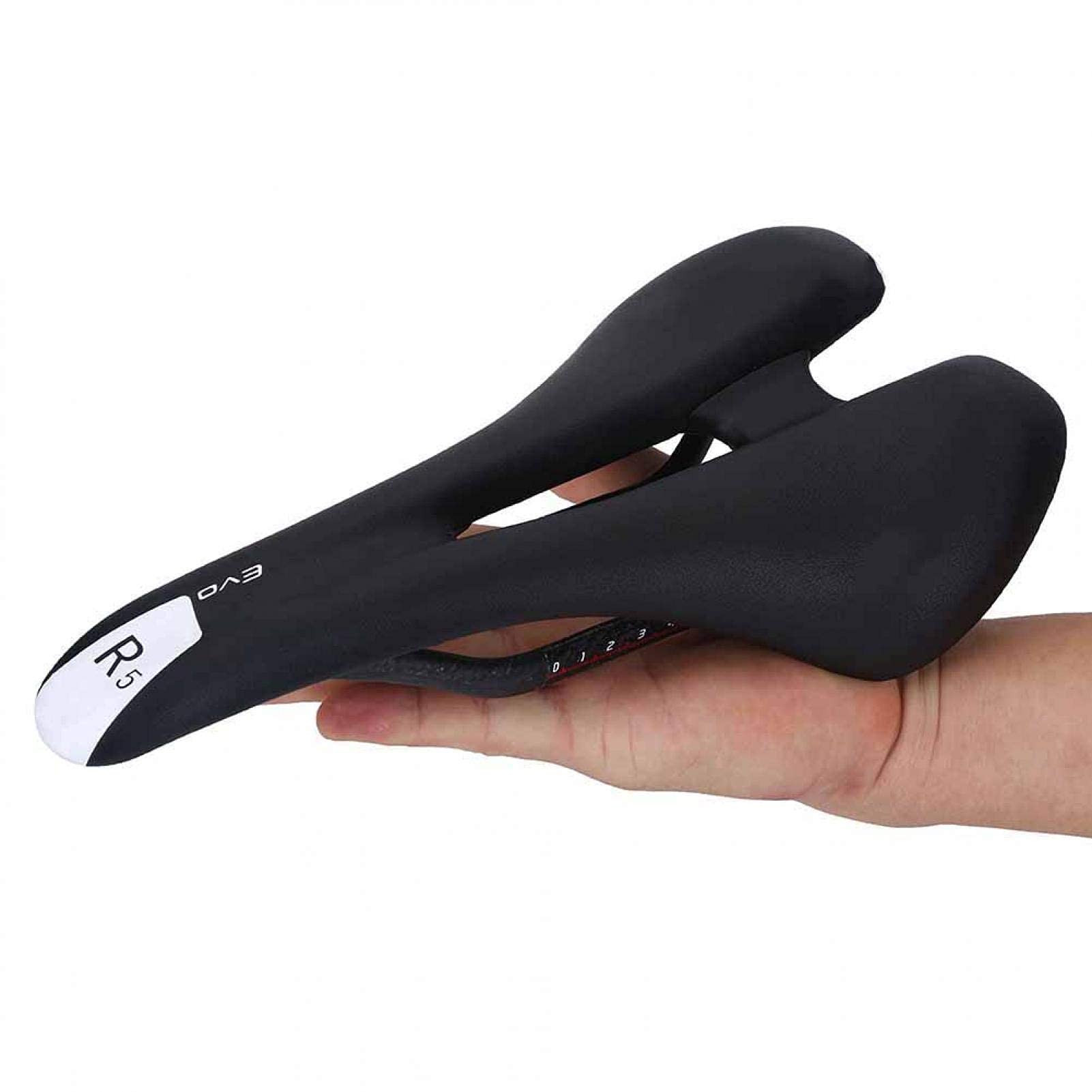Sella per bicicletta, accessorio di ricambio ultraleggero in fibra di carbonio per mountain bike e bici da strada.