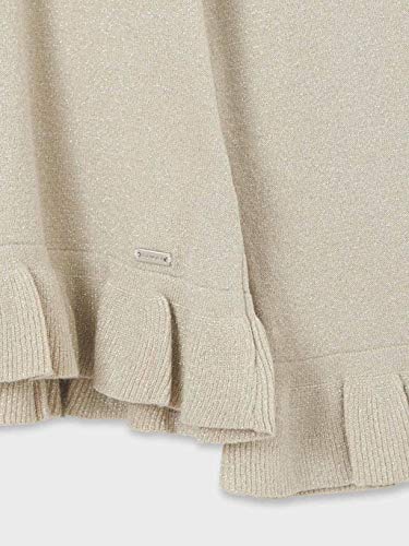 Mayoral Frills Sweater for Girls Beige Lure3