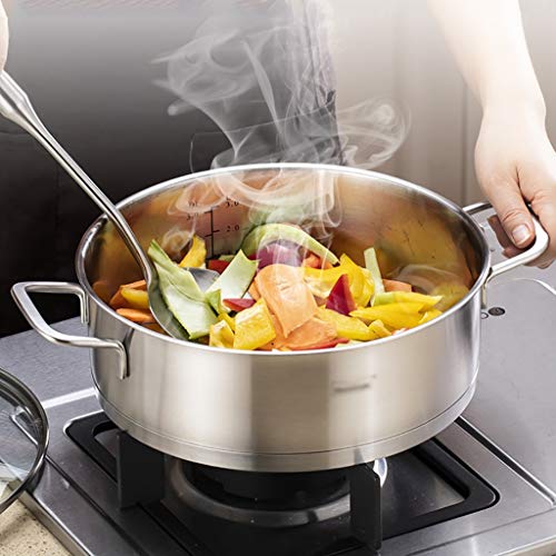 Panela A Vapor/Sopa Em Aço Inoxidável 304 1 Camada Doméstica Com Vaporizador 24Cm Espessado Adequado