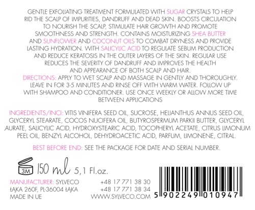 VIANEK beruhigendes Kopfhaut Peeling. Scalp scrub für alle Hauttypen. Vegan Naturkosmetik Größe 155g. - Image 3