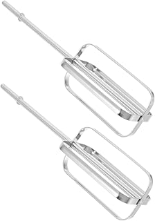 PRETYZOOM 2pcs Stainless Steel Stirring Stick Kitchen Whisks for Cooking Stirrer Tool Hand Mixer Beaters for Butter Mixer Replacement Parts