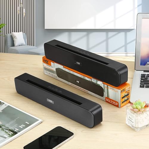 Image of i-Zoll MZ M423SP (Portable Home TV SOUNDBAR) Dynamic Thunder Sound 2400mAh 10W Battery Bluetooth Soundbar (Black, Stereo Channel)