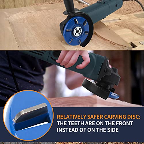 Pomsare PW820825 Angle Grinder Wood Carving Disc Grinding Wheel thumb #3