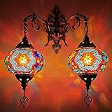 Apliques de Pared de 2 Cabezales, C